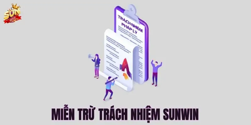 Nội dung trong chính sách miễn trừ trách nhiệm Sunwin